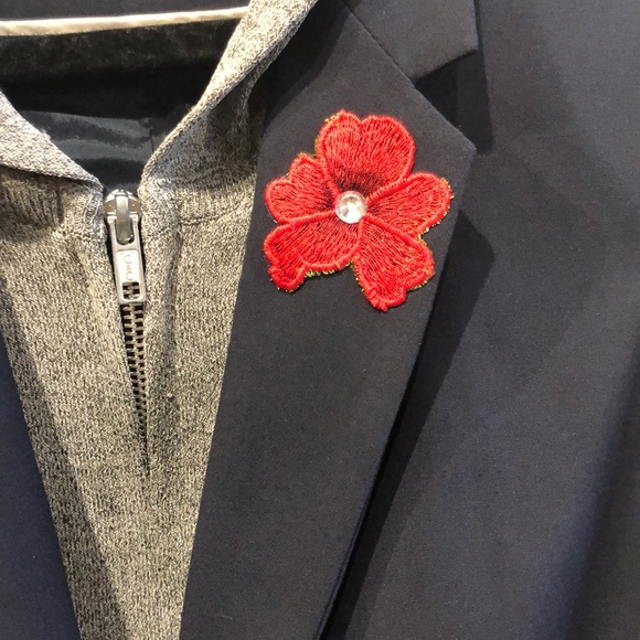 Relove Handmade Wolf Patch Jacket - Picture 3 of 4